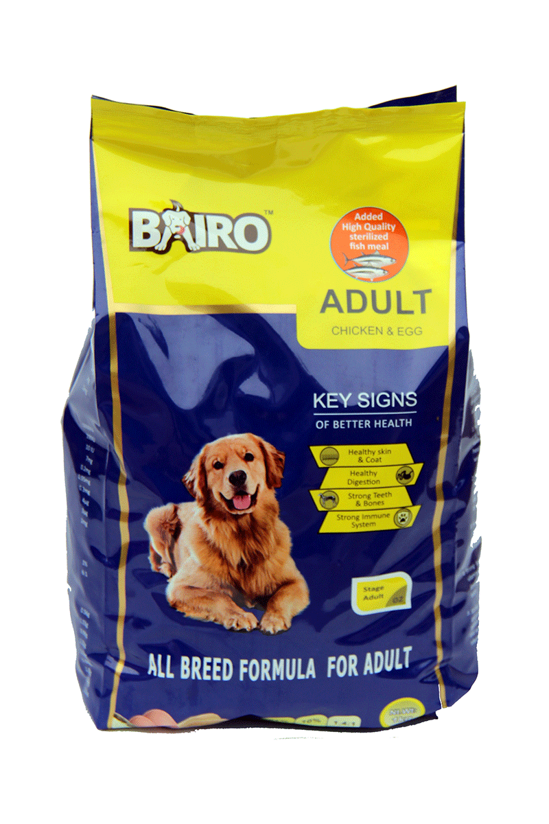 Bairo Chicken And Egg 1 Kg Food For Adult Dogs Online India Petlikes