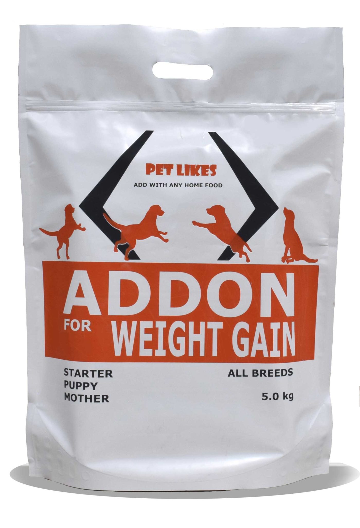 Pet Likes ADD ON Weight Gain 5Kg. The 3week weight gain dog food