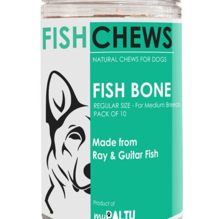myPALTU Fish Bone Chew. Fish chews for dogs