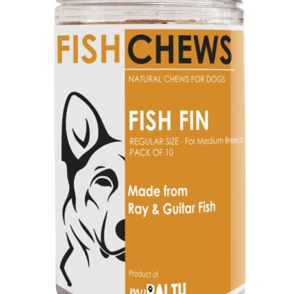 myPALTU Fish Fin Chew. Fish chews for dogs