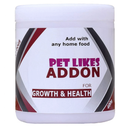 Pet Likes ADD ON Growth & Health. Premium maintenance for Adults