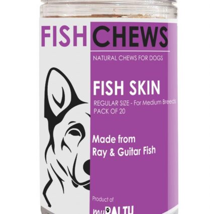 myPALTU Fish Skin Chew. Fish chews for dogs