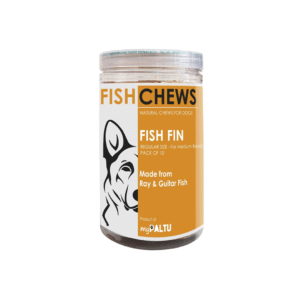 myPALTU Fish Fin Chew. Fish chews for dogs Regular size (pack of 10)