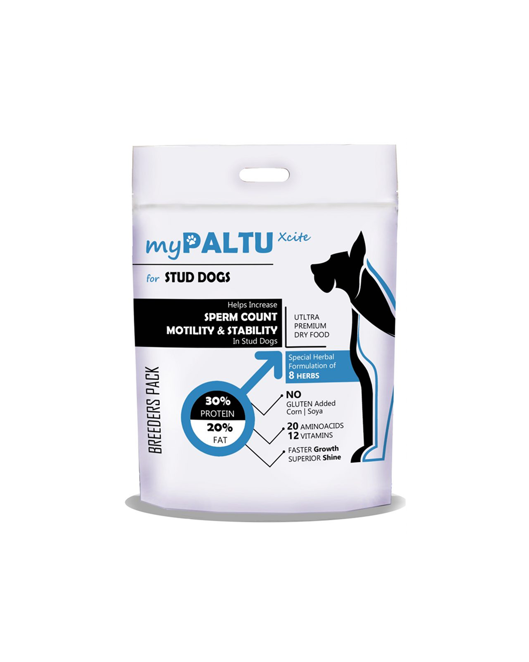 myPALTU Xcite for Stud Dogs 1kg