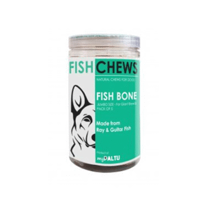 myPALTU Fish Bone Chew. Fish chews for dogs Jumbo size (pack of 5)