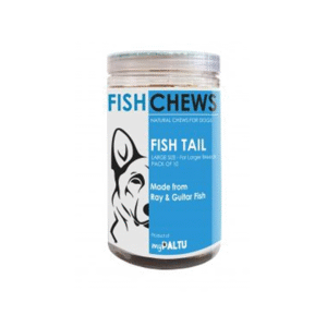 myPALTU Fish Tail Chew. Fish chews for dogs Large size (pack of 10)