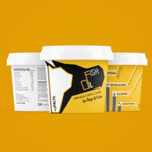 myPALTU Fish Oil – 500 ml. Luxurious coat shine for dogs and cats